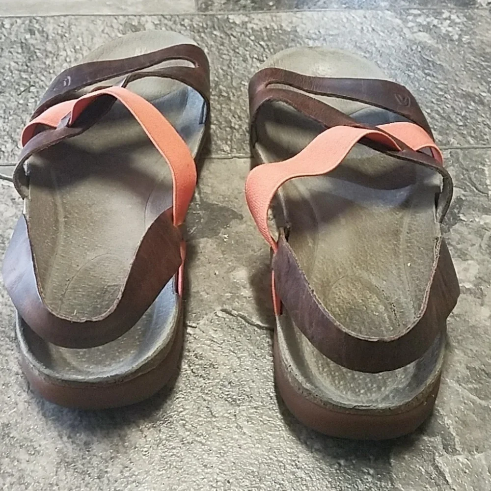 Keen Dynamic Elastic Strap‎ Leather Sandal 10